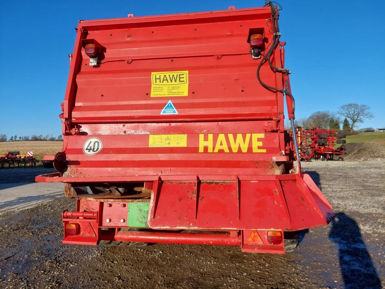 Stalldungstreuer tip Hawe DST 20T - S, Gebrauchtmaschine in Hammel (Poză 6)