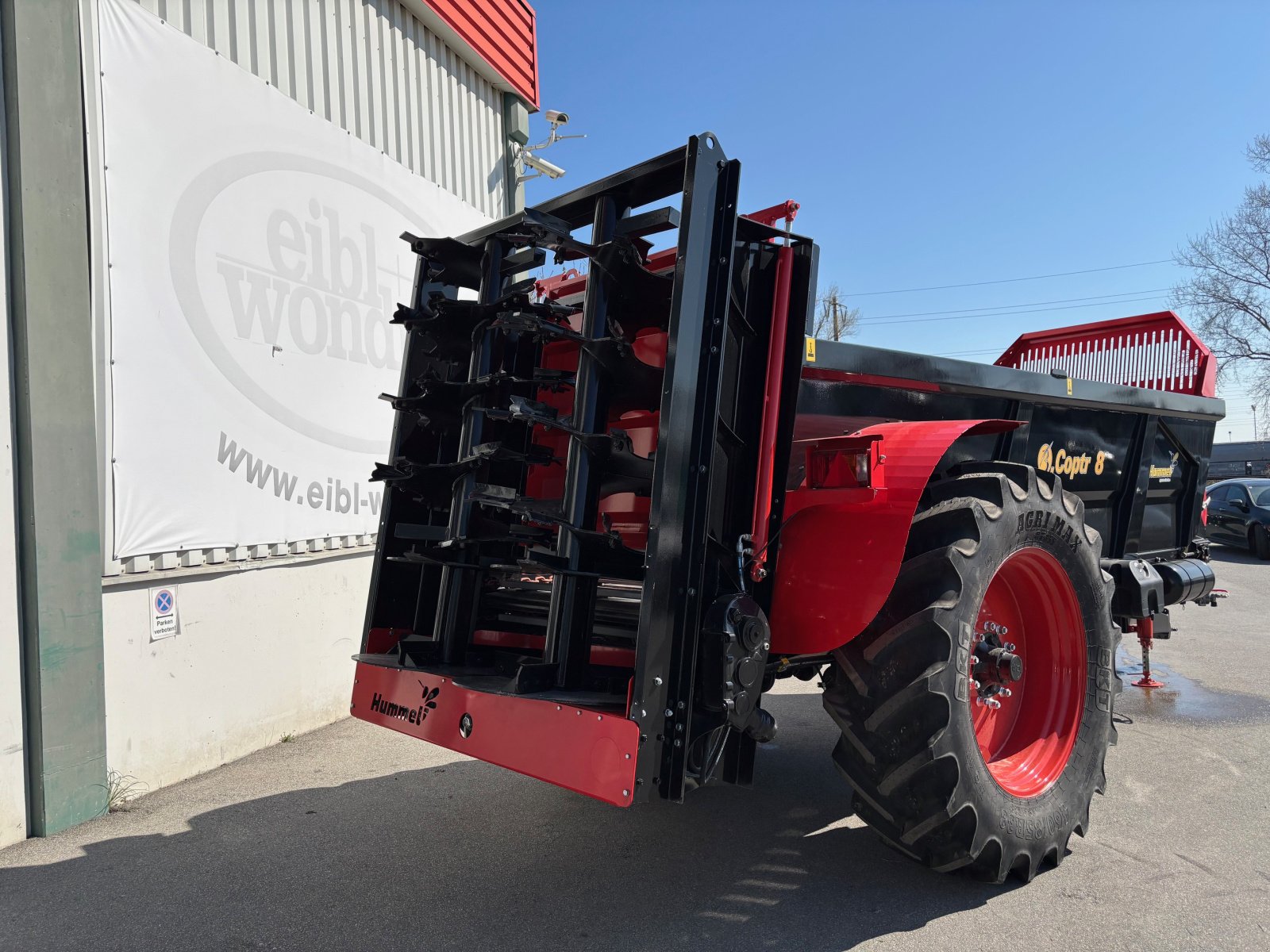 Stalldungstreuer des Typs Hummel Coptr 8 MISTSTREUER /KOMPOST, Neumaschine in Gerasdorf (Bild 4)