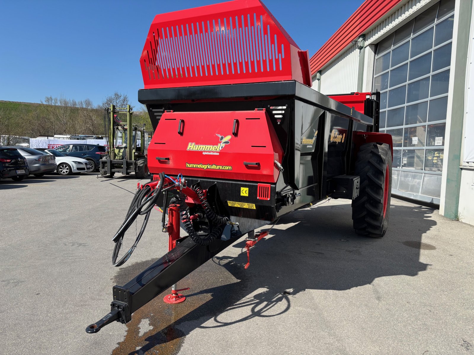 Stalldungstreuer des Typs Hummel Coptr 8 MISTSTREUER /KOMPOST, Neumaschine in Gerasdorf (Bild 7)