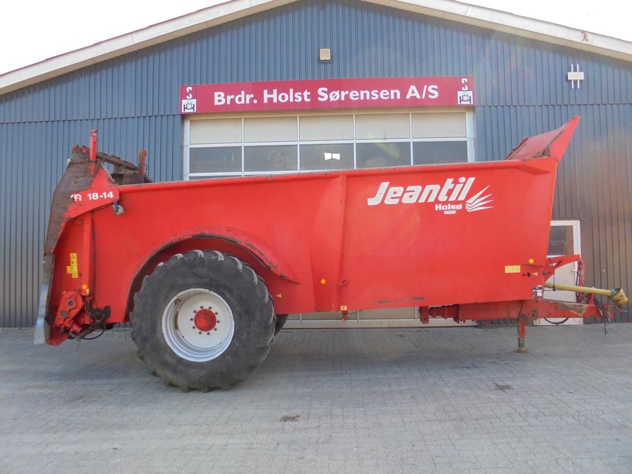 Stalldungstreuer типа Jeantil HGS-EVR 18-14, Gebrauchtmaschine в Ribe (Фотография 2)