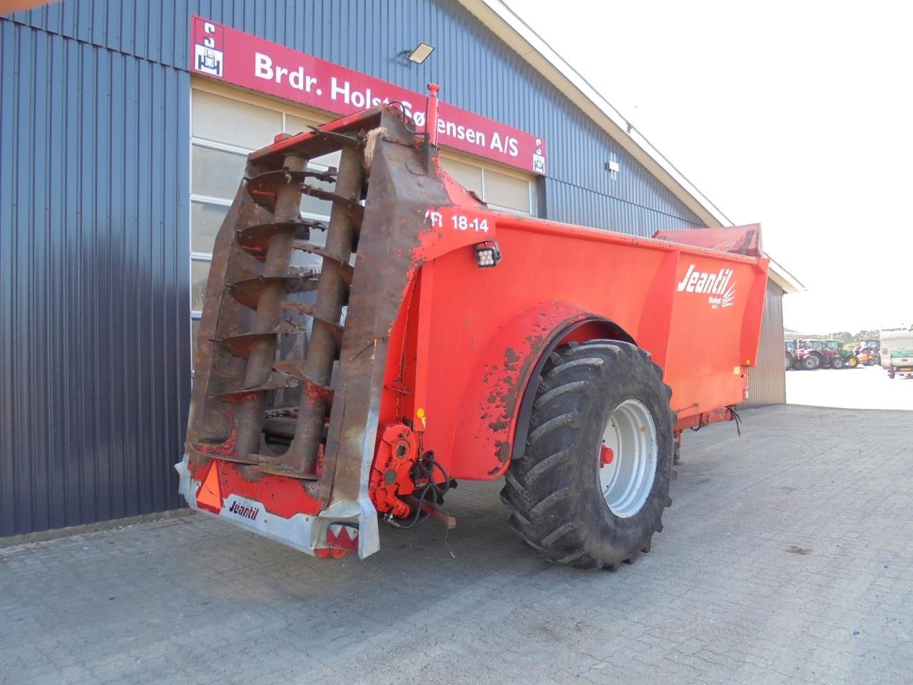 Stalldungstreuer типа Jeantil HGS-EVR 18-14, Gebrauchtmaschine в Ribe (Фотография 3)