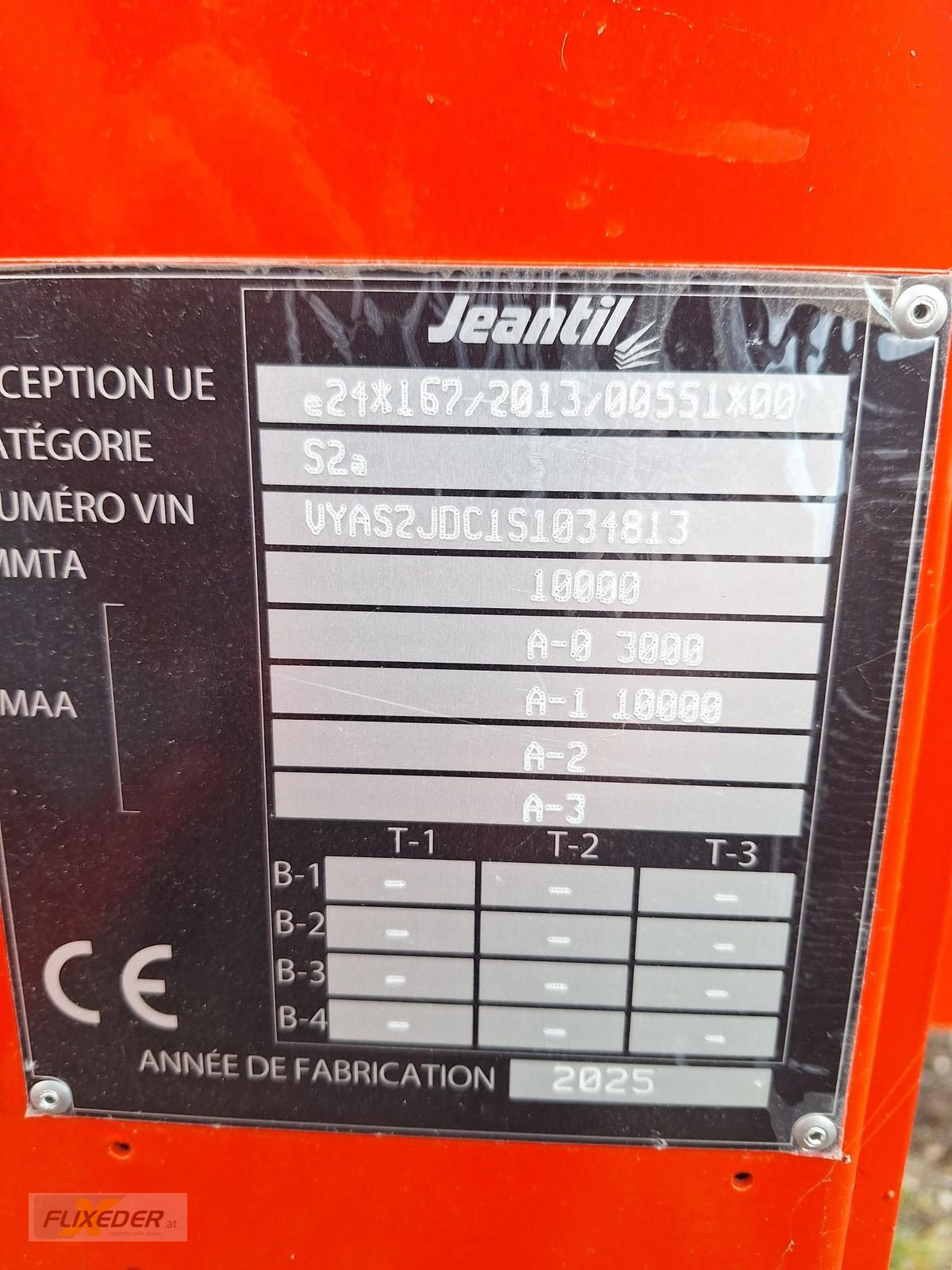 Stalldungstreuer des Typs Jeantil Jeantil EVR EPAN 5 13-10, Neumaschine in Pattigham (Bild 7)