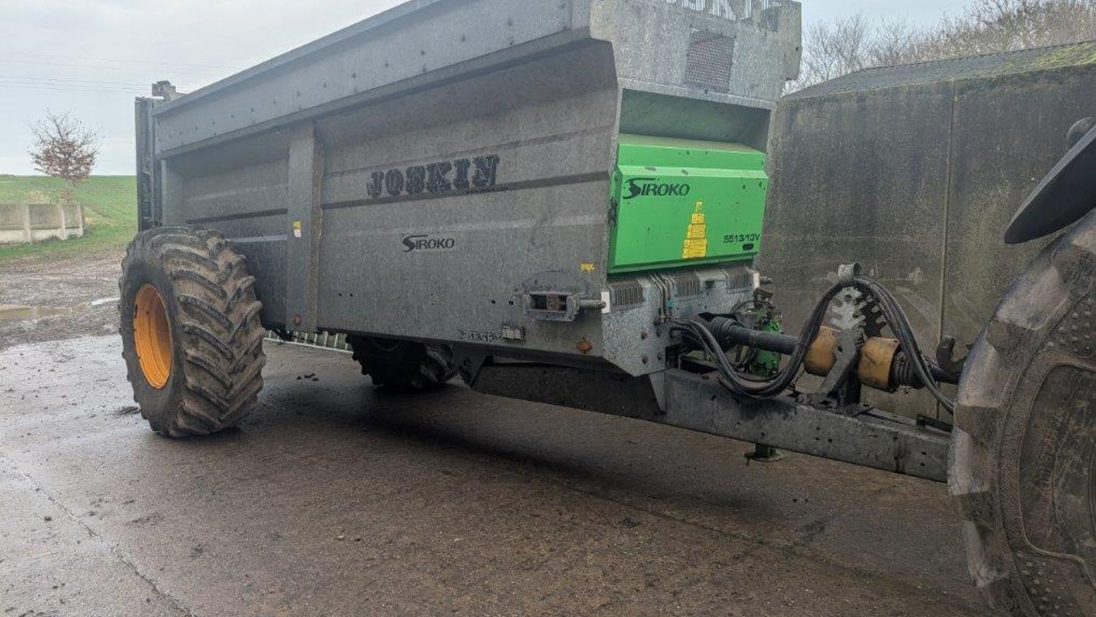 Stalldungstreuer typu Joskin SIROKO S5513/13V SPREDER 5513/13v, Gebrauchtmaschine v Tinglev (Obrázek 1)