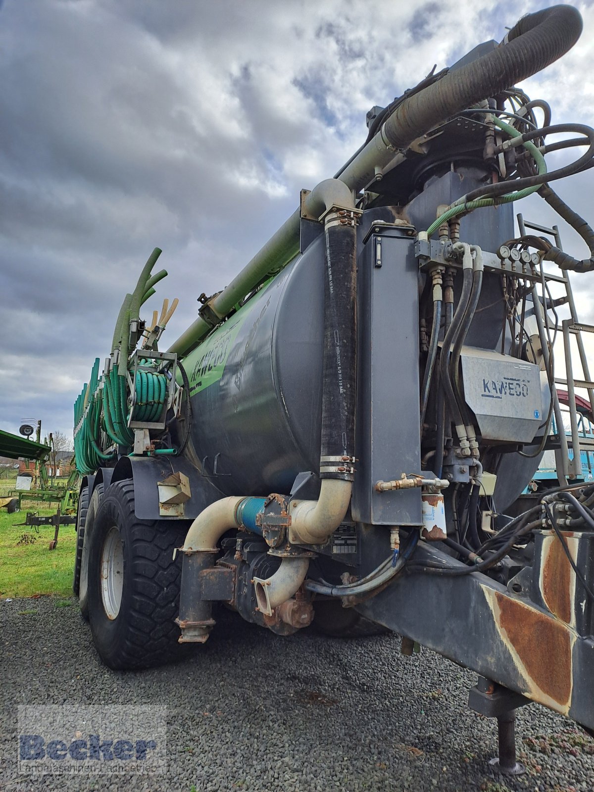 Stalldungstreuer des Typs Kaweco 25.000 L Turbo Fass, Gebrauchtmaschine in Weimar-Niederwalgern (Bild 3)
