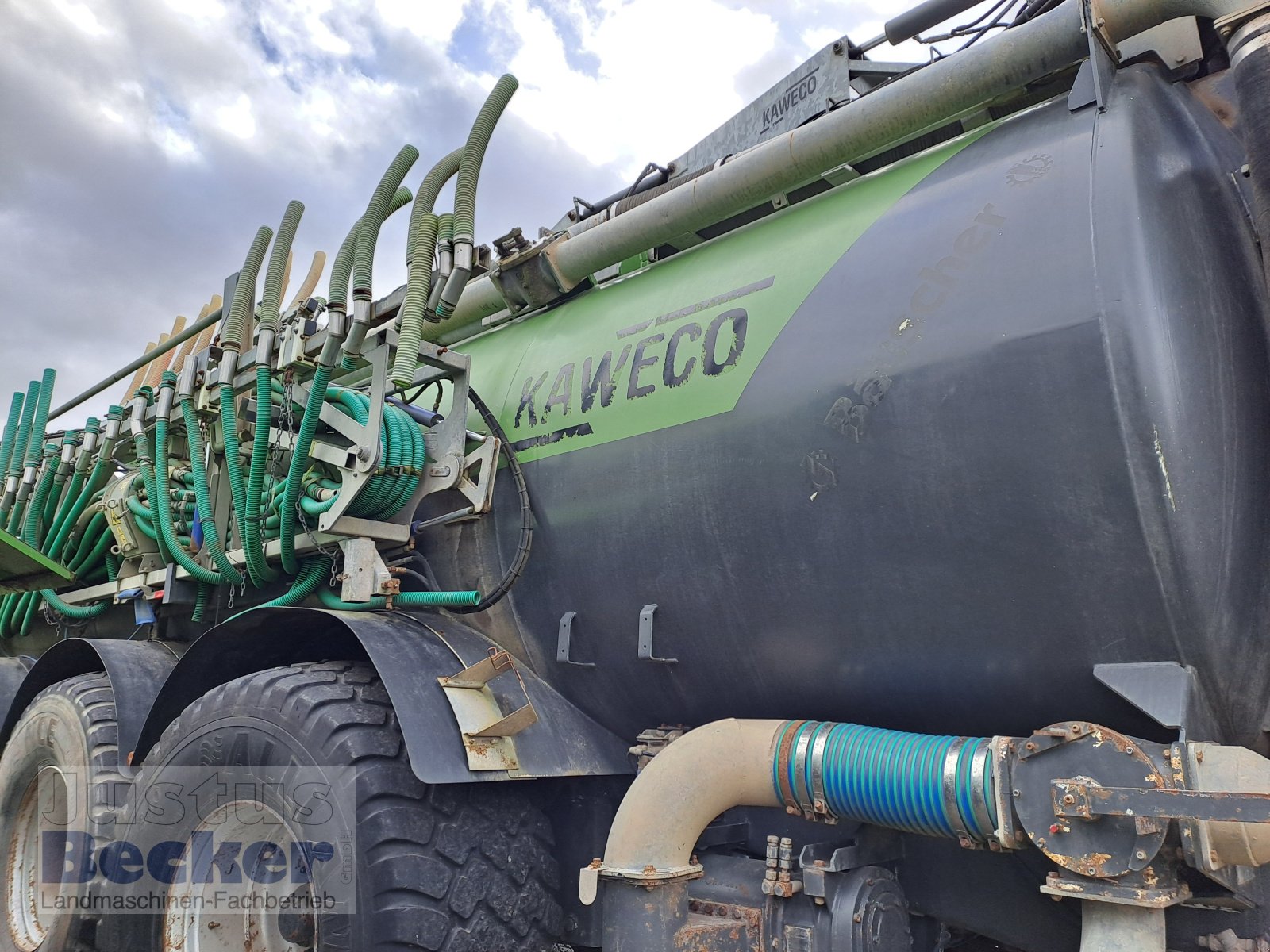 Stalldungstreuer des Typs Kaweco 25.000 L Turbo Fass, Gebrauchtmaschine in Weimar-Niederwalgern (Bild 4)