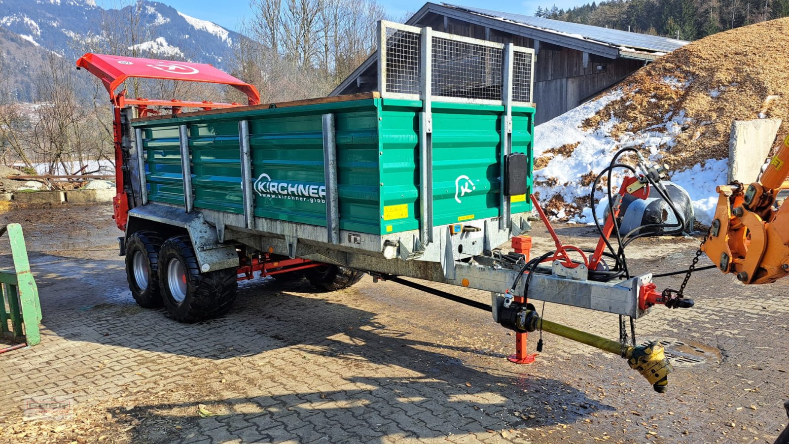 Stalldungstreuer Türe ait Kirchner KE5019 TA, Gebrauchtmaschine içinde Tuntenhausen (resim 2)