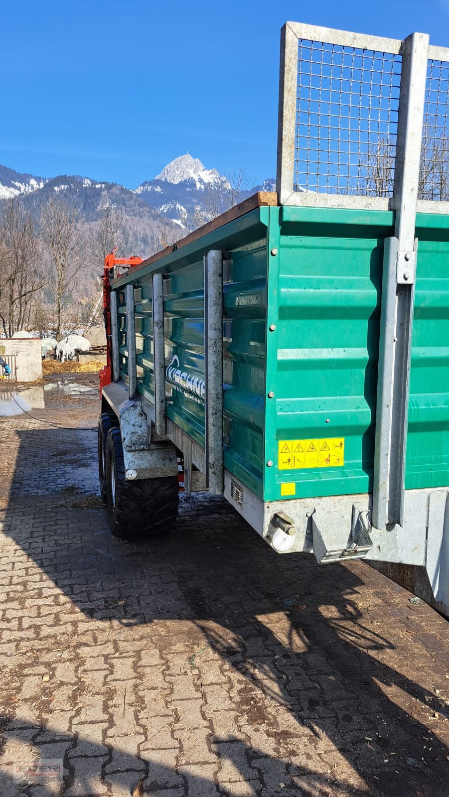 Stalldungstreuer Türe ait Kirchner KE5019 TA, Gebrauchtmaschine içinde Tuntenhausen (resim 3)