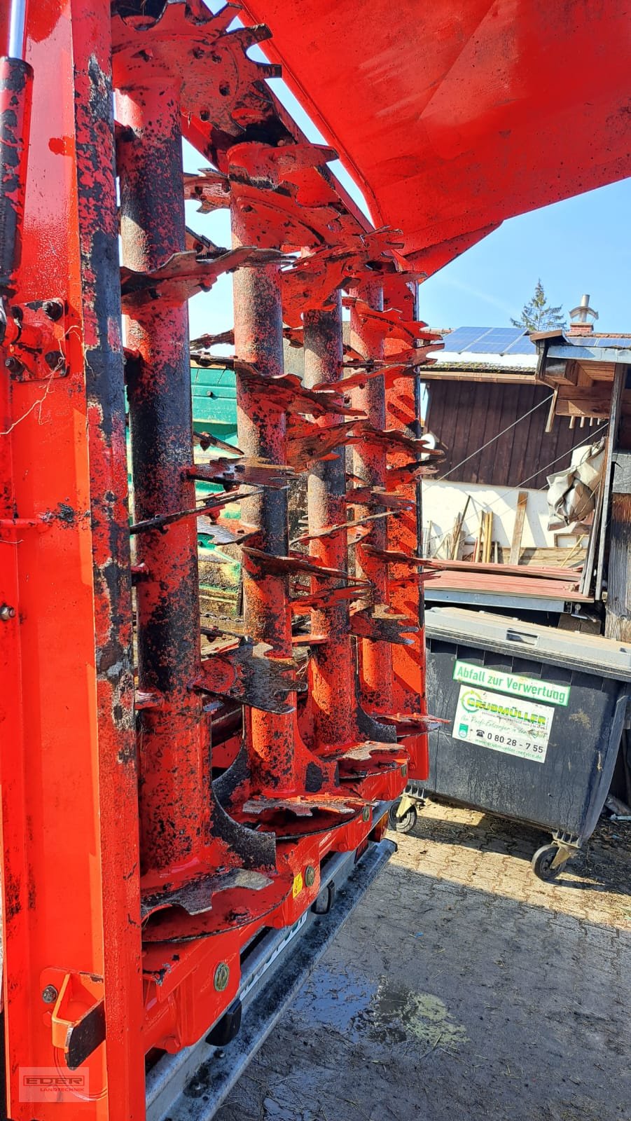 Stalldungstreuer Türe ait Kirchner KE5019 TA, Gebrauchtmaschine içinde Tuntenhausen (resim 9)