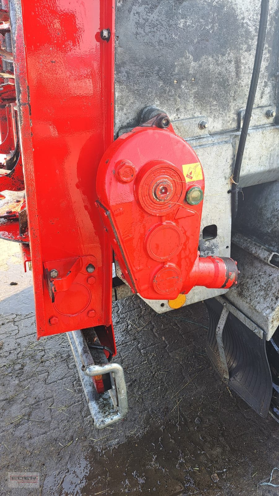 Stalldungstreuer Türe ait Kirchner KE5019 TA, Gebrauchtmaschine içinde Tuntenhausen (resim 11)