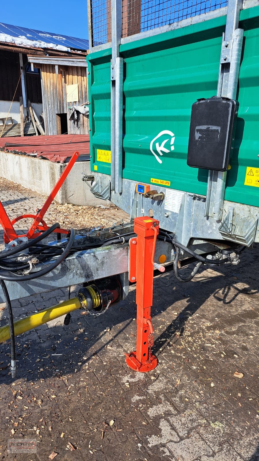 Stalldungstreuer Türe ait Kirchner KE5019 TA, Gebrauchtmaschine içinde Tuntenhausen (resim 12)