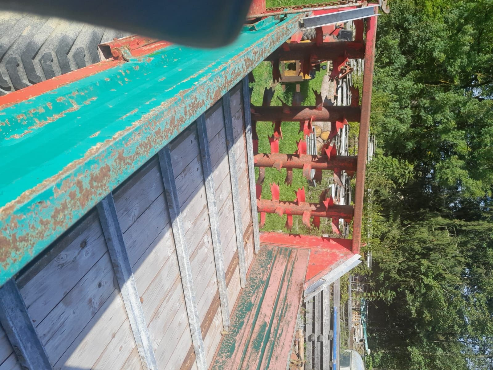 Stalldungstreuer Türe ait Kirchner T2040, Gebrauchtmaschine içinde Saxen (resim 3)