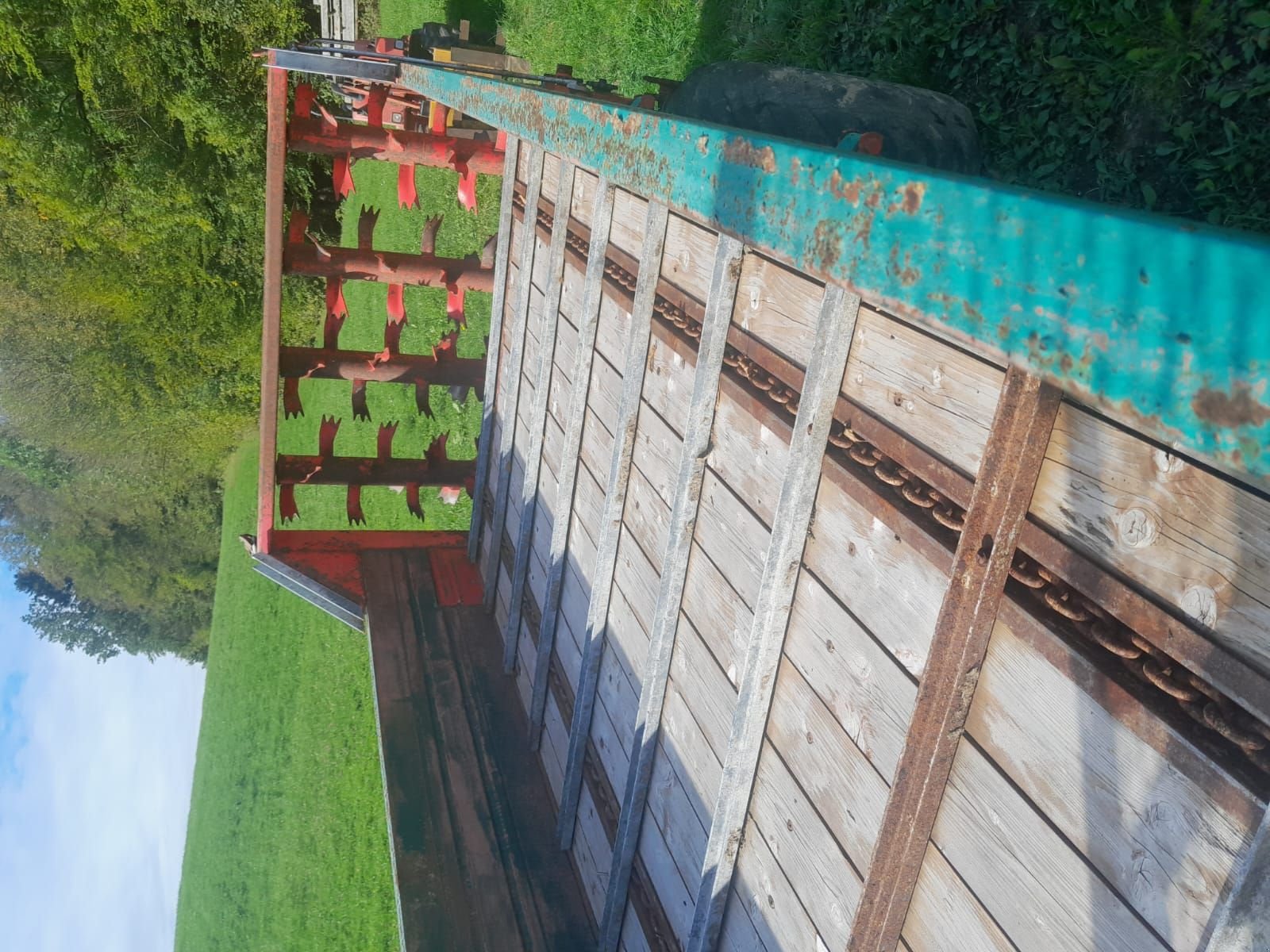 Stalldungstreuer Türe ait Kirchner T2040, Gebrauchtmaschine içinde Saxen (resim 1)