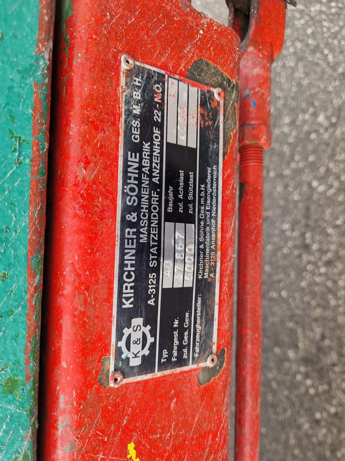 Stalldungstreuer a típus Kirchner Typ 40, Gebrauchtmaschine ekkor: Grünbach (Kép 2)