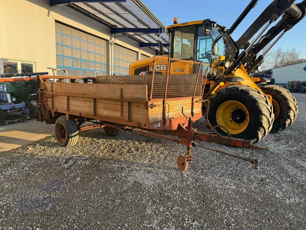 Stalldungstreuer del tipo Krone Krone Miststreuer Optimat, Gebrauchtmaschine en Schutterzell (Imagen 1)