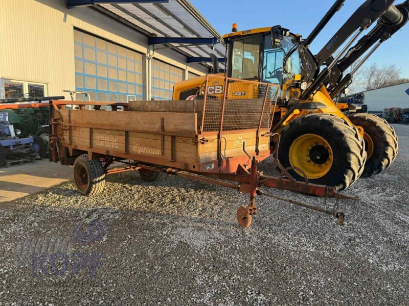 Stalldungstreuer of the type Krone Krone Miststreuer Optimat, Gebrauchtmaschine in Schutterzell (Picture 1)