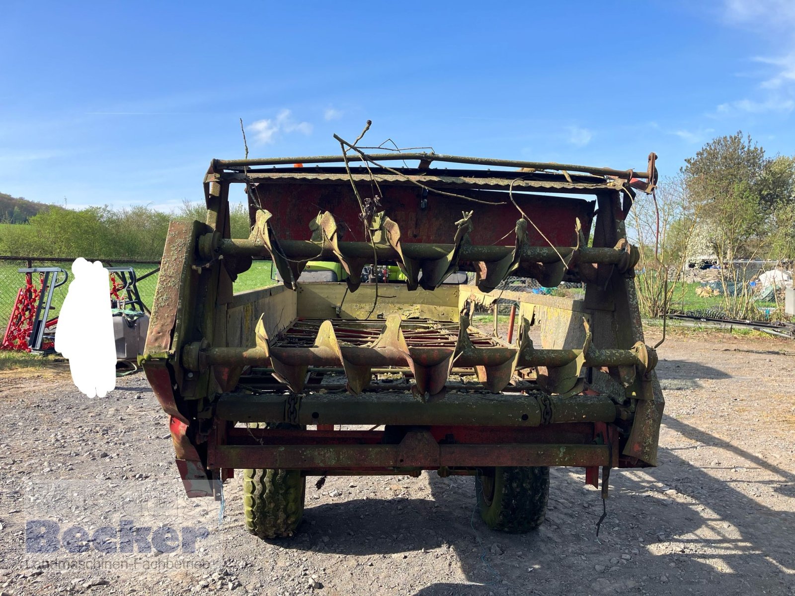 Stalldungstreuer Türe ait Krone Optimat 6,25t, Gebrauchtmaschine içinde Weimar-Niederwalgern (resim 3)