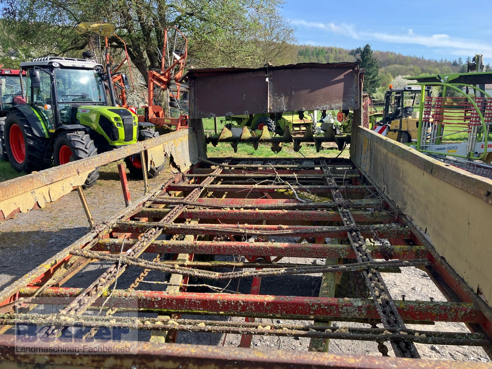 Stalldungstreuer Türe ait Krone Optimat 6,25t, Gebrauchtmaschine içinde Weimar-Niederwalgern (resim 4)