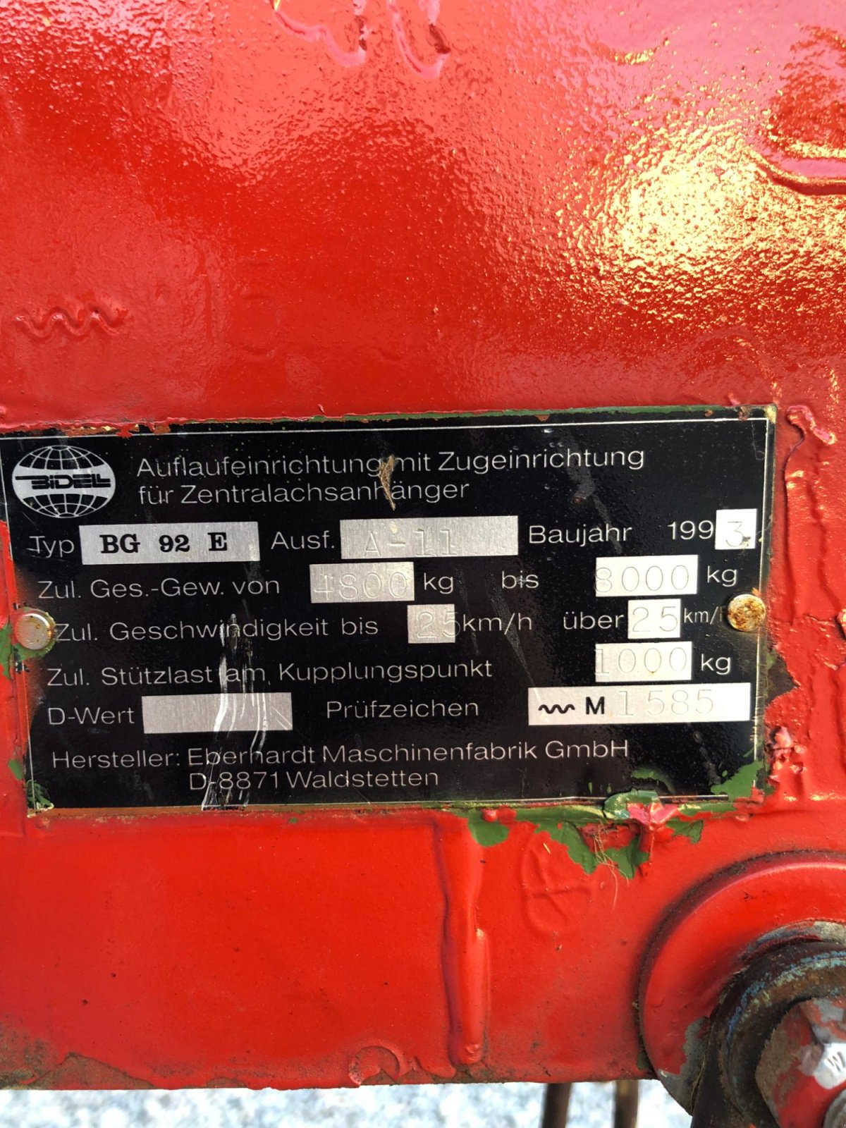 Stalldungstreuer typu Mengele 8t, Gebrauchtmaschine v Bodenkirchen (Obrázek 8)