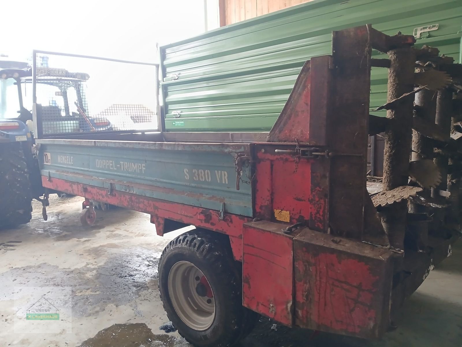 Stalldungstreuer van het type Mengele Doppel-Trumpf S380 VR, Gebrauchtmaschine in Wartberg (Foto 1)