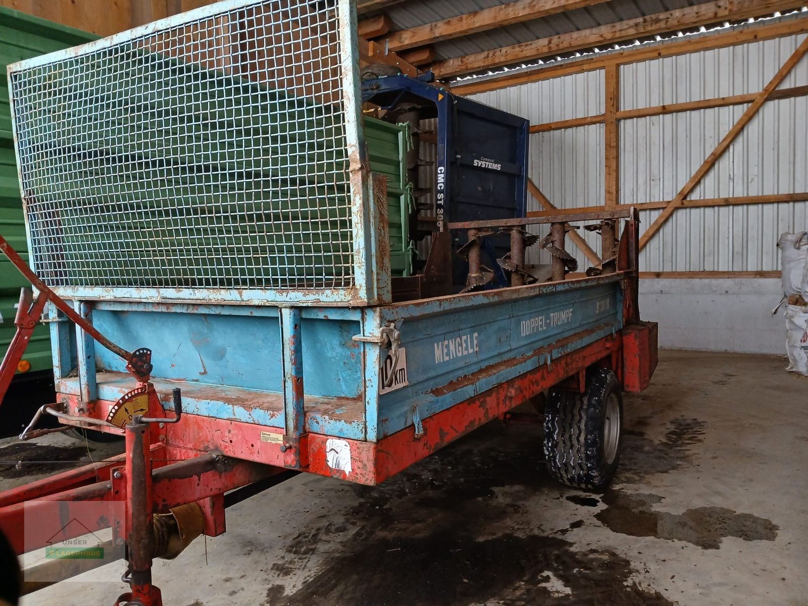 Stalldungstreuer van het type Mengele Doppel-Trumpf S380 VR, Gebrauchtmaschine in Wartberg (Foto 4)