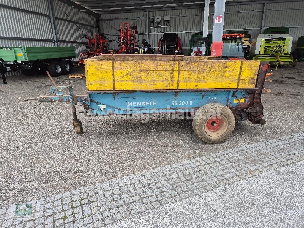 Stalldungstreuer des Typs Mengele ES 200 G BERGMISTSTREUER, Gebrauchtmaschine in Klagenfurt (Bild 2)