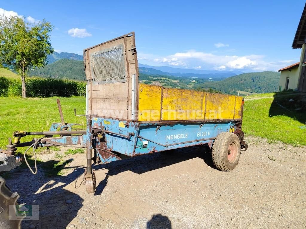 Stalldungstreuer des Typs Mengele ES 200 G BERGMISTSTREUER, Gebrauchtmaschine in Klagenfurt (Bild 4)