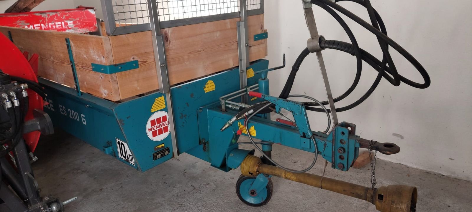 Stalldungstreuer des Typs Mengele ES 200 G, Gebrauchtmaschine in Bergheim (Bild 1)