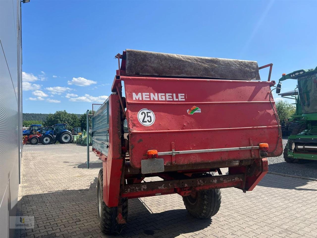 Stalldungstreuer typu Mengele ES 5, Gebrauchtmaschine v Neuhof - Dorfborn (Obrázek 4)