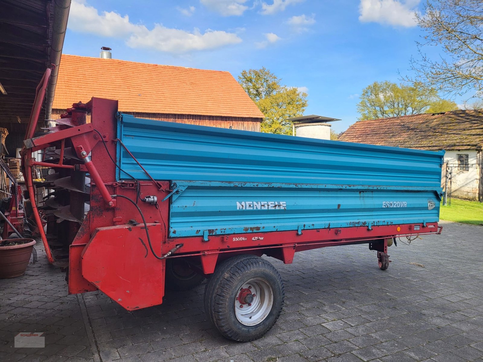 Stalldungstreuer typu Mengele ES 520 VR, Gebrauchtmaschine v Schwandorf (Obrázek 1)