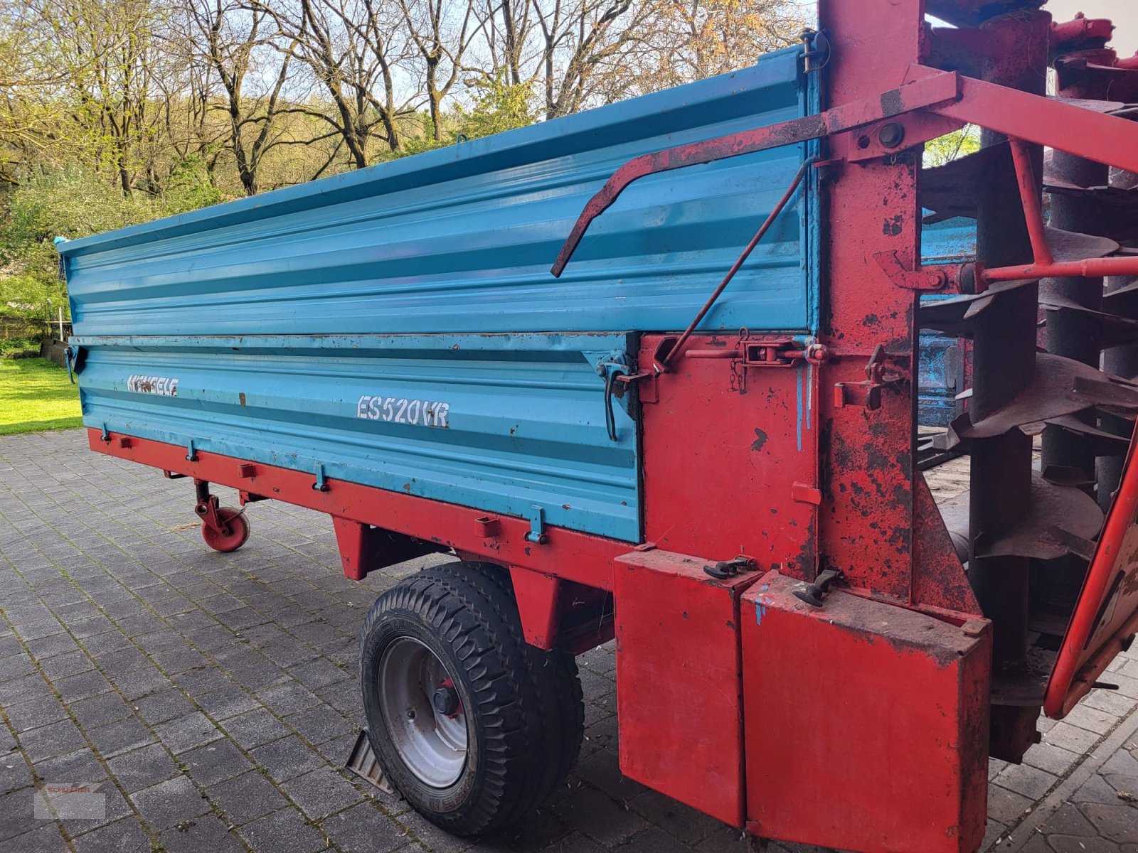 Stalldungstreuer typu Mengele ES 520 VR, Gebrauchtmaschine v Schwandorf (Obrázek 2)