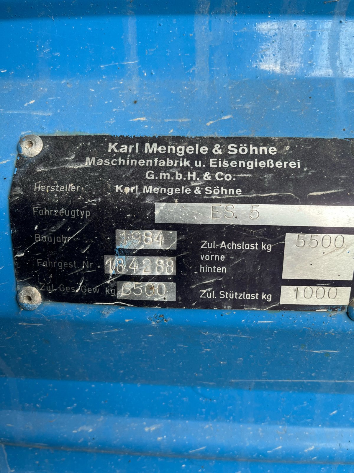 Stalldungstreuer del tipo Mengele Streuwerk, Gebrauchtmaschine In Wendelstein (Immagine 3)