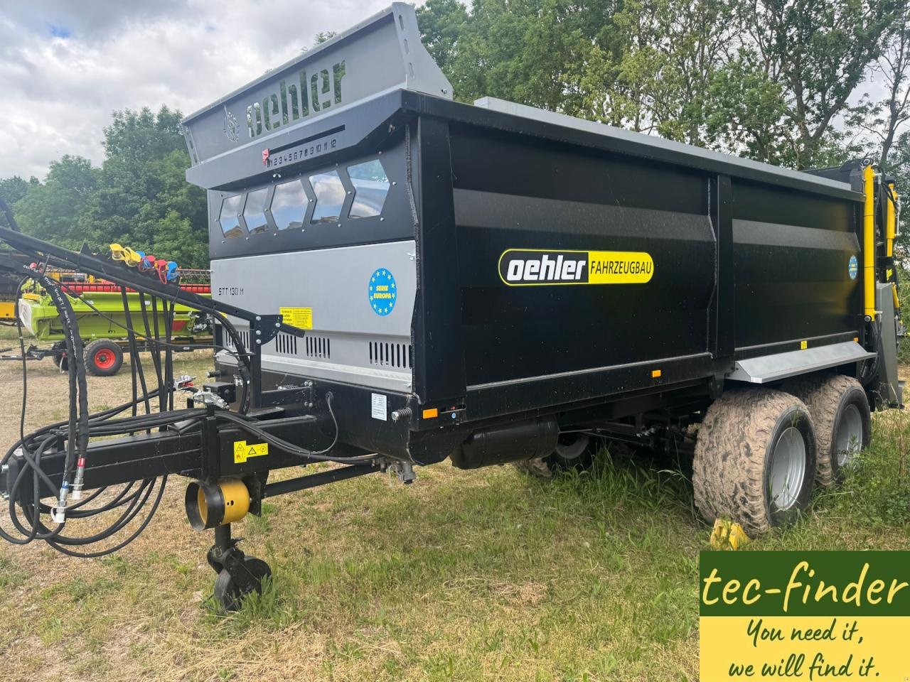 Stalldungstreuer des Typs Oehler OL STT 130 M, Gebrauchtmaschine in Könnern (Bild 1)
