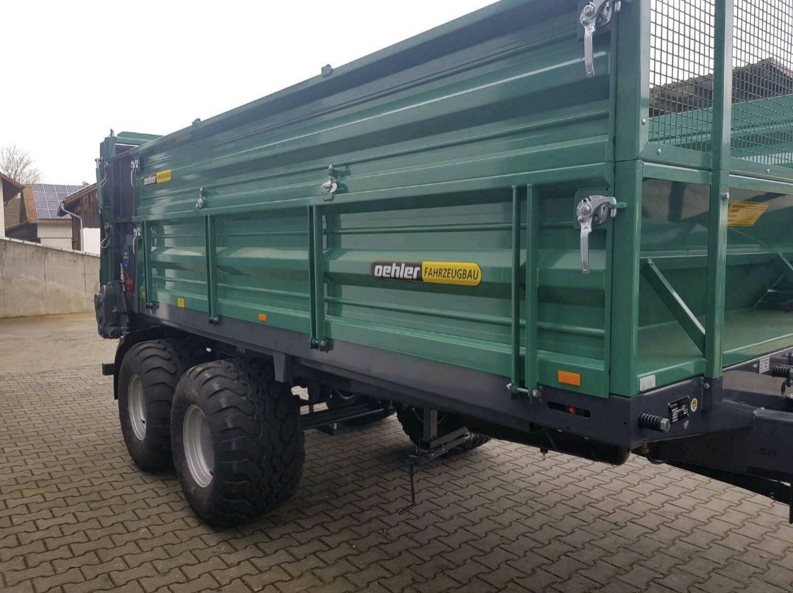 Stalldungstreuer des Typs Oehler OL STT 130, Neumaschine in Bogen (Bild 7)