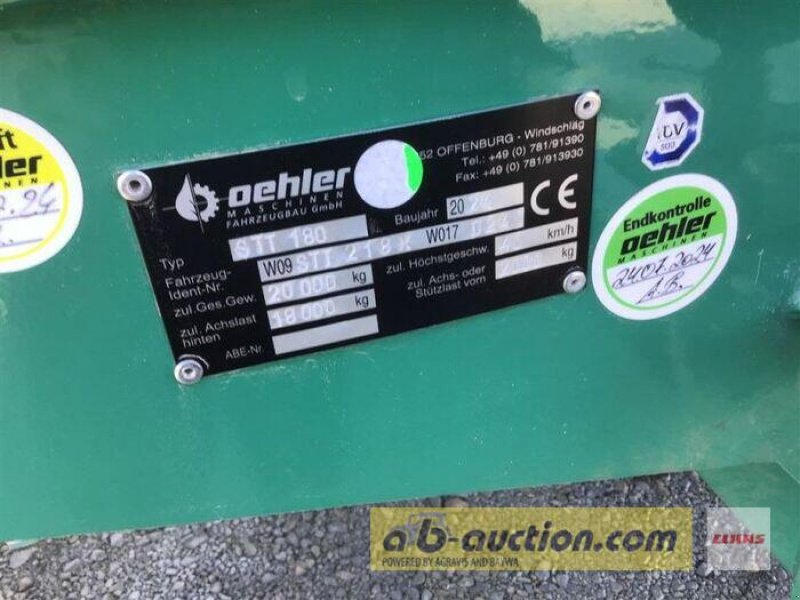 Stalldungstreuer типа Oehler STALLDUNGSTREUER OL STT 180 M, Gebrauchtmaschine в Grimma (Фотография 22)