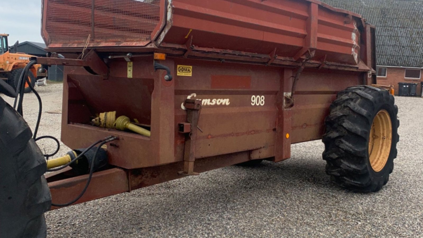 Stalldungstreuer типа Samson 908, Gebrauchtmaschine в Nørager (Фотография 2)