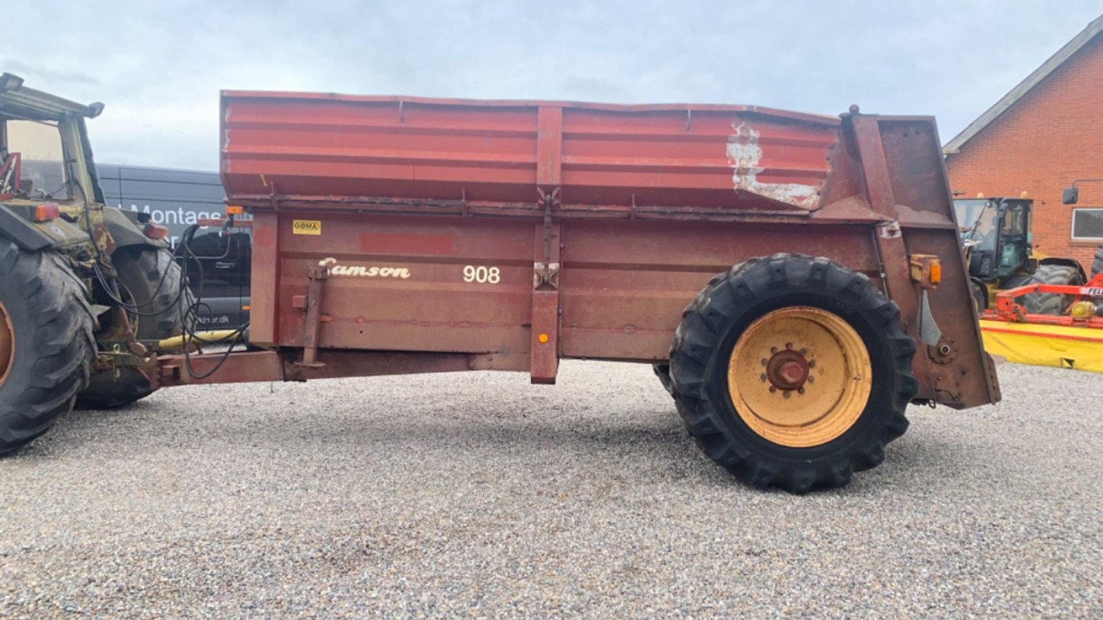 Stalldungstreuer типа Samson 908, Gebrauchtmaschine в Nørager (Фотография 3)