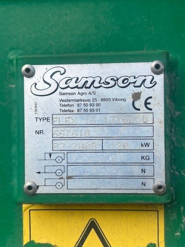 Stalldungstreuer des Typs Samson FLEX 16, Gebrauchtmaschine in Nykøbing Mors (Bild 7)