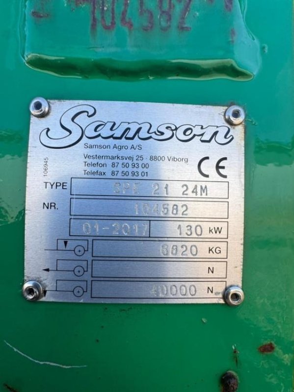 Stalldungstreuer Türe ait Samson Samson SPE 21 Møgspreder, Gebrauchtmaschine içinde Dronninglund (resim 6)