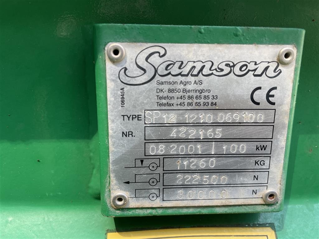 Stalldungstreuer типа Samson SP 12, Gebrauchtmaschine в Nimtofte (Фотография 14)