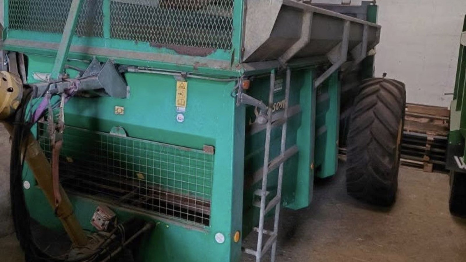 Stalldungstreuer Türe ait Samson SP 12, Gebrauchtmaschine içinde øster ulslev (resim 1)