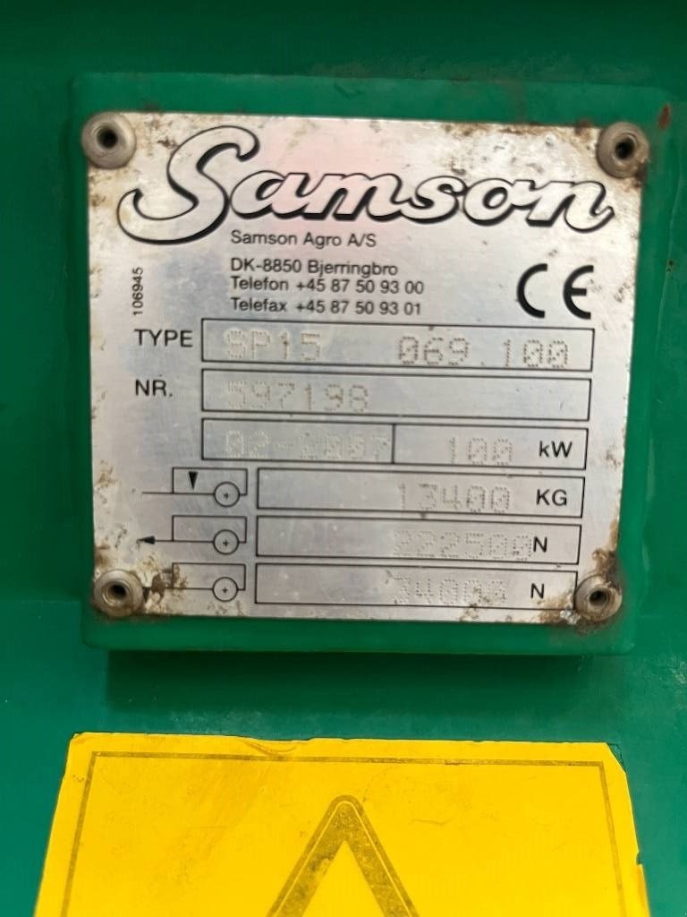 Stalldungstreuer del tipo Samson SP 15, Gebrauchtmaschine In Ringe (Immagine 3)