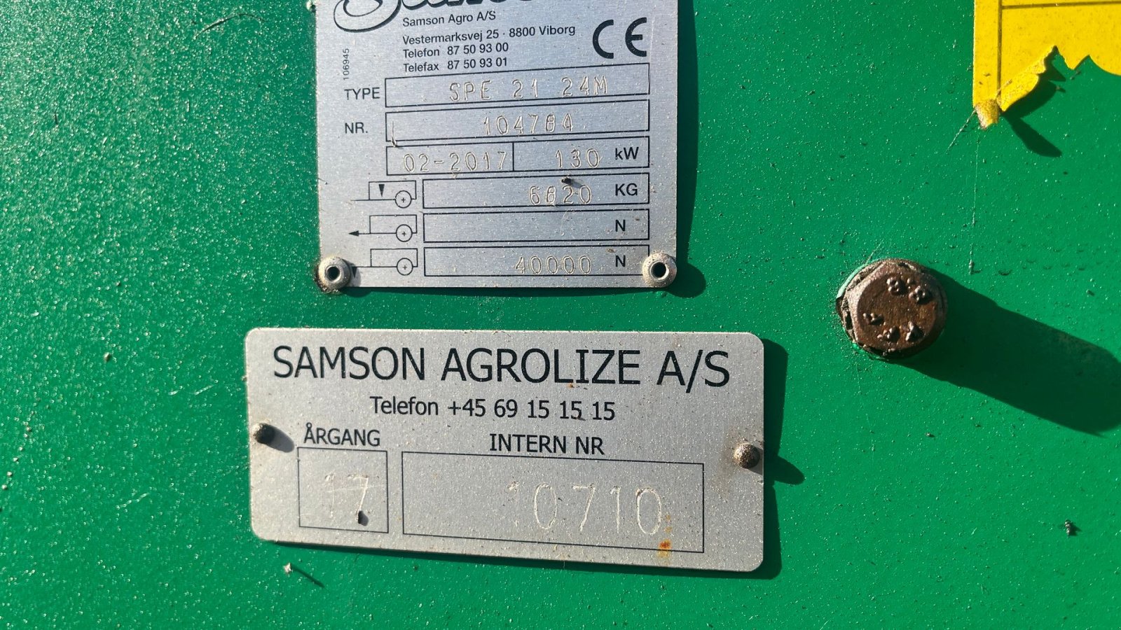 Stalldungstreuer del tipo Samson SPE-21 24 meter, Gebrauchtmaschine en Rødekro (Imagen 7)