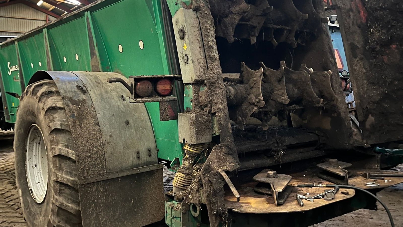 Stalldungstreuer des Typs Samson SPE-24, Gebrauchtmaschine in Nykøbing Mors (Bild 4)