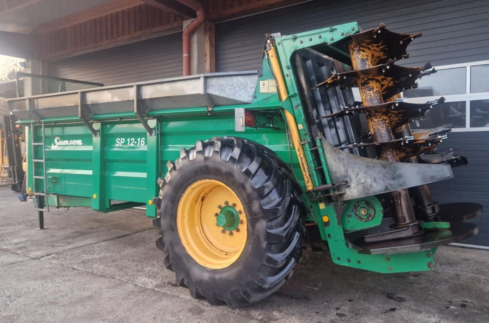 Stalldungstreuer del tipo Samson TOP Zustand Samson SP12-16!!!!, Gebrauchtmaschine In Villach/Zauchen (Immagine 6)