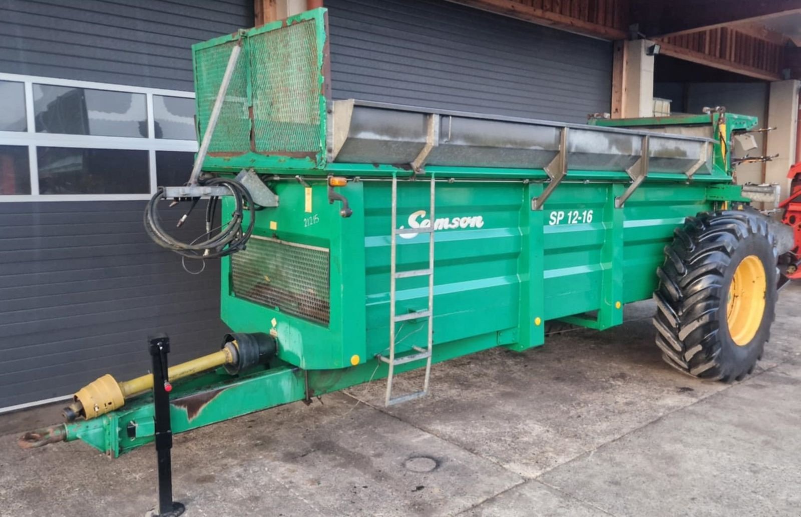 Stalldungstreuer del tipo Samson TOP Zustand Samson SP12-16!!!!, Gebrauchtmaschine In Villach/Zauchen (Immagine 1)