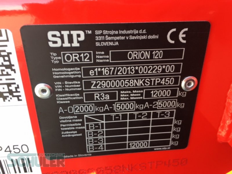 Stalldungstreuer a típus SIP Orion 120, Neumaschine ekkor: St. Märgen (Kép 14)