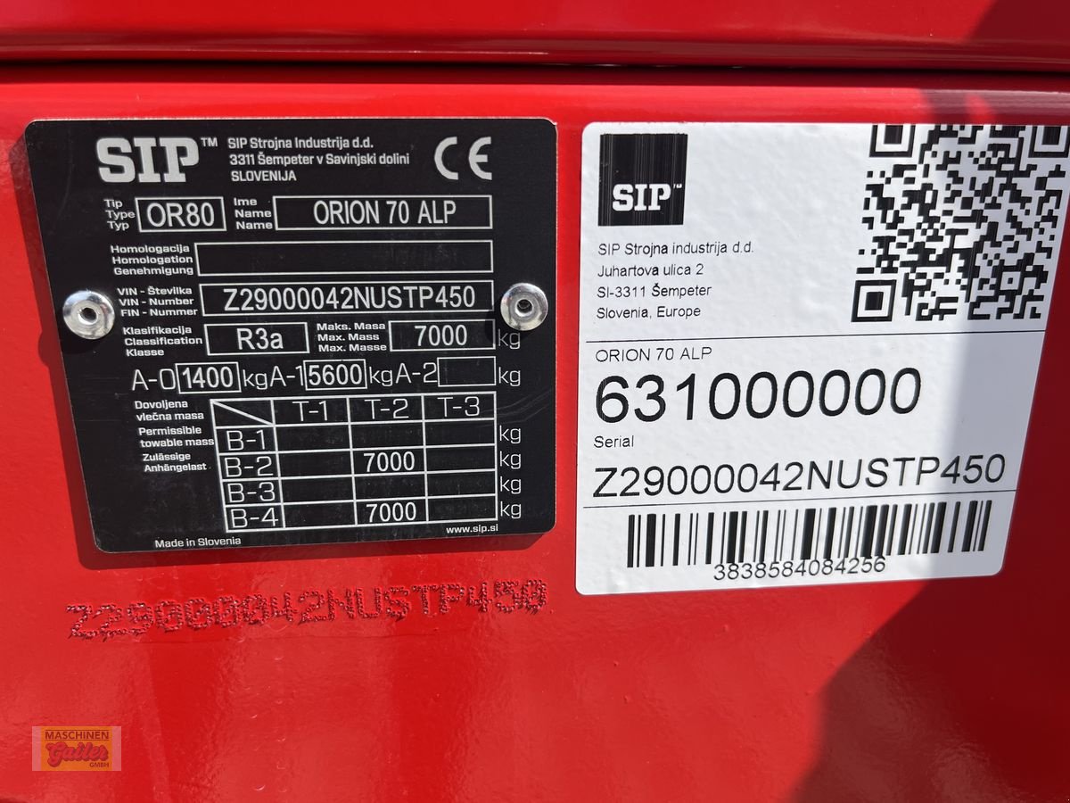 Stalldungstreuer tip SIP Orion 70, Neumaschine in Kötschach (Poză 19)