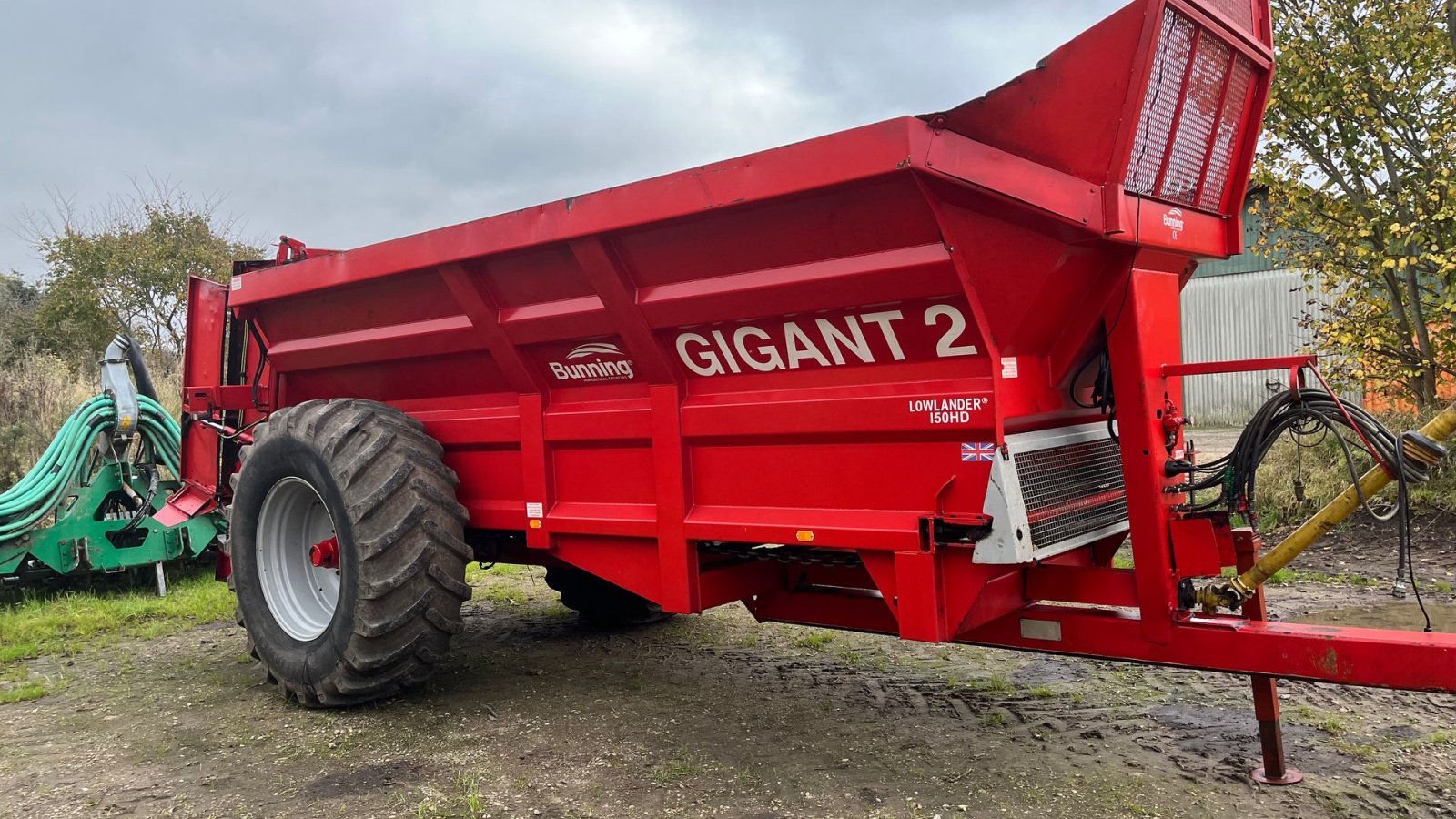 Stalldungstreuer Türe ait Sonstige Gigant 2, Gebrauchtmaschine içinde Gråsten (resim 6)