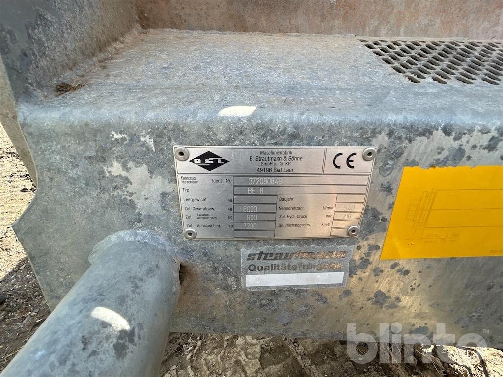 Stalldungstreuer του τύπου Strautmann BE8 Silberblitz, Gebrauchtmaschine σε Düsseldorf (Φωτογραφία 5)
