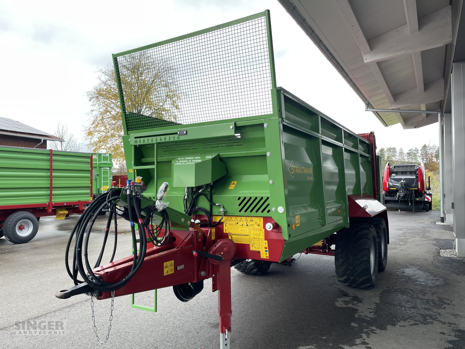 Stalldungstreuer des Typs Strautmann MS 1401 Vorführmaschine, Neumaschine in Ebenhofen (Bild 7)